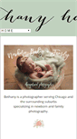 Mobile Screenshot of bethanyhopephoto.com
